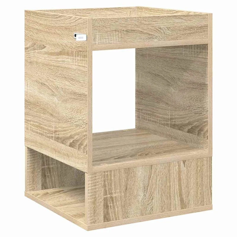 Mesa de apoio Carvalho Sonoma 40 x 40 x 56 cm