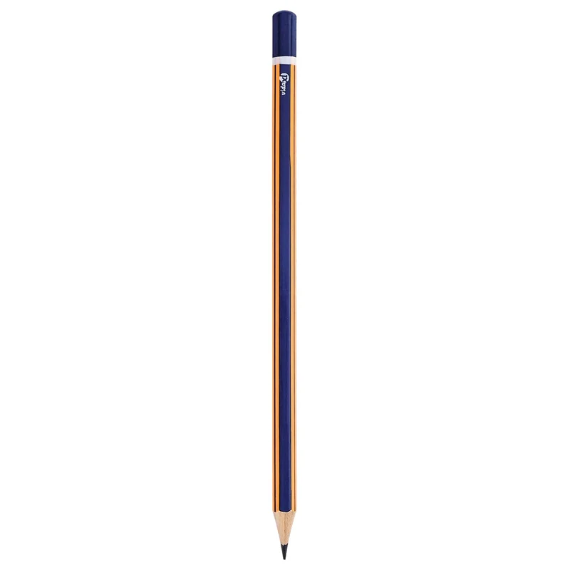 Lápis HB Ø 0,7 x 18 cm Azul e Amarelo Madeira Sólida de Álamo