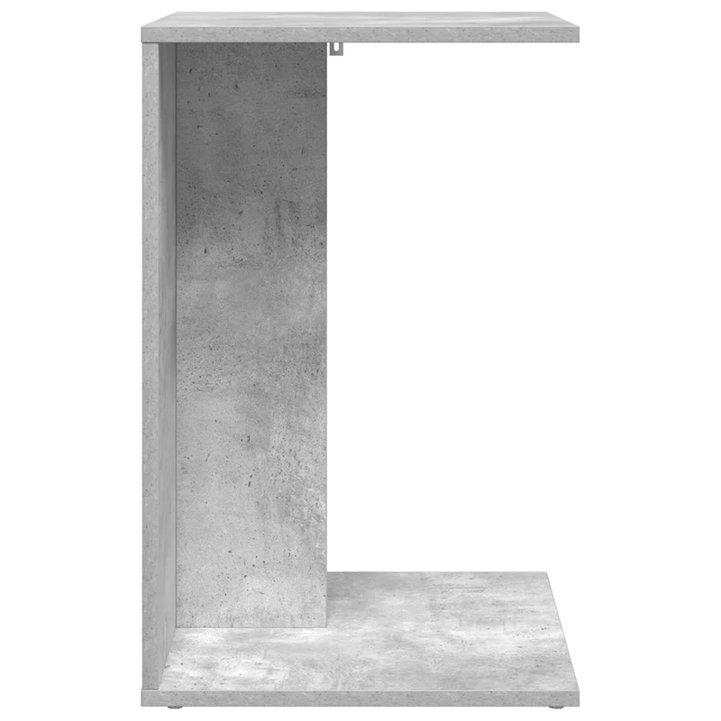 Mesa Lateral Cinzento 45 x 40 x 62,5 cm Derivados de Madeira