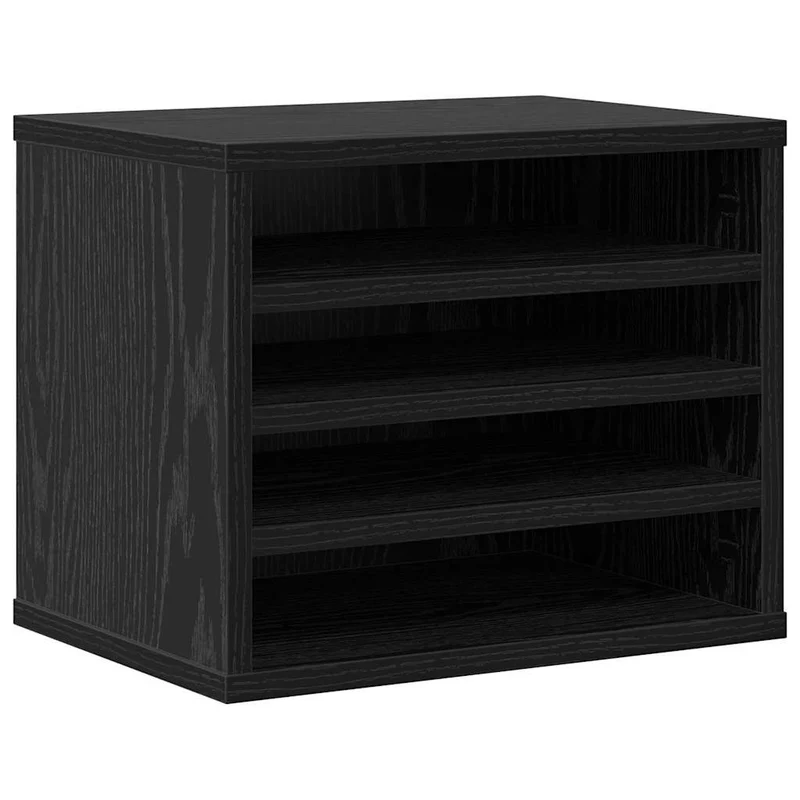 Organizador de Mesa Carvalho Preto 36 x 26 x 29,5 cm