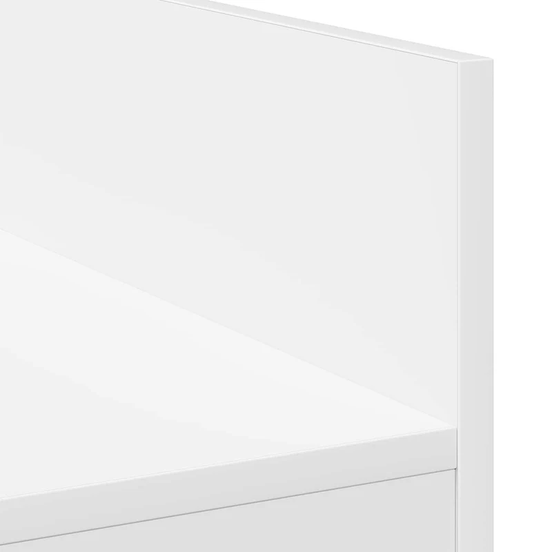 Mesa de DJ Branco 102 x 45 x 102 cm Derivados de Madeira