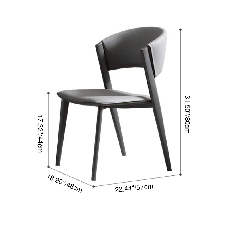 Contemporary Nordic Round Stainless Steel Stone Slab Solid Wood Plywood Dining Table & Chair Set With Turntable For 6/8/10 Seats