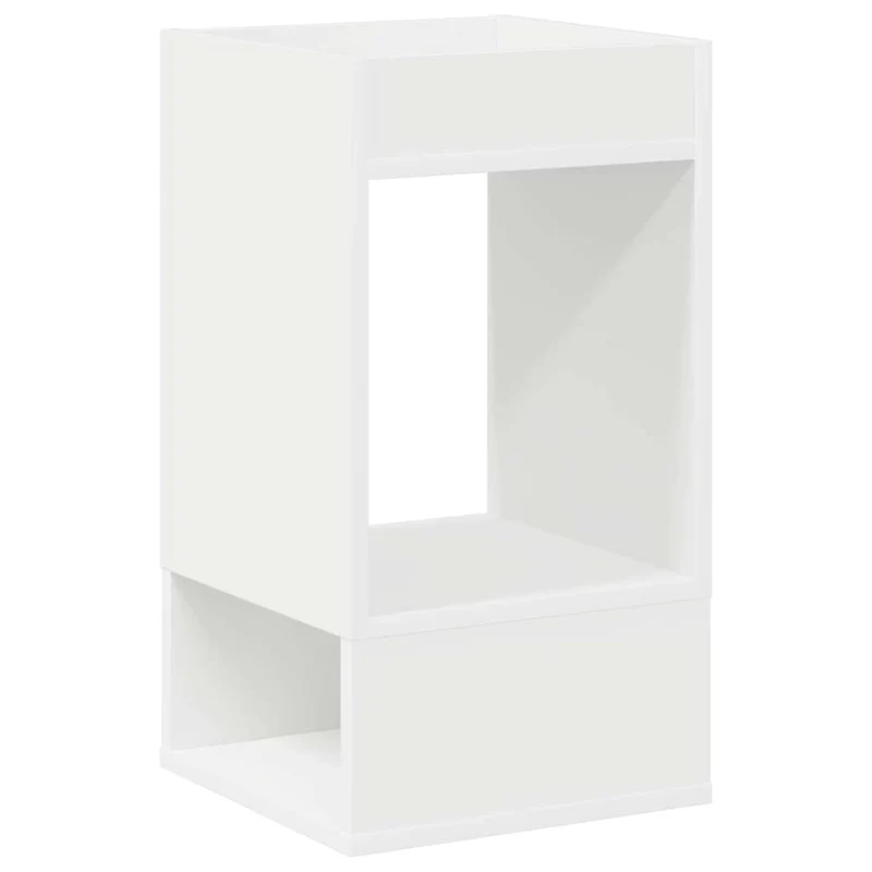 Mesa de apoio 2 unid. Branco 30 x 30 x 56 cm