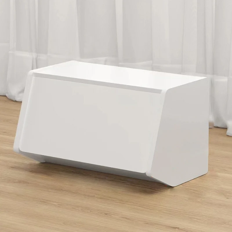 Contemporary Nordic MDF Modular Cube Storage Cabinet Books Toys & Snacks Multi-Layer Organizer With Doors For Bedroom & Living Room