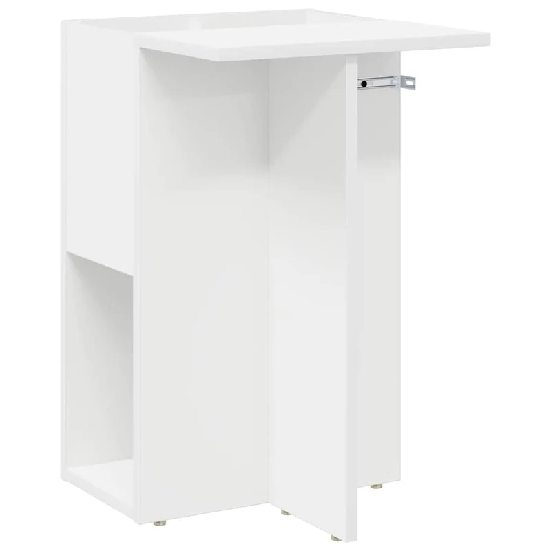 Mesa de apoio Branco 35 x 40 x 55 cm Derivados de Madeira