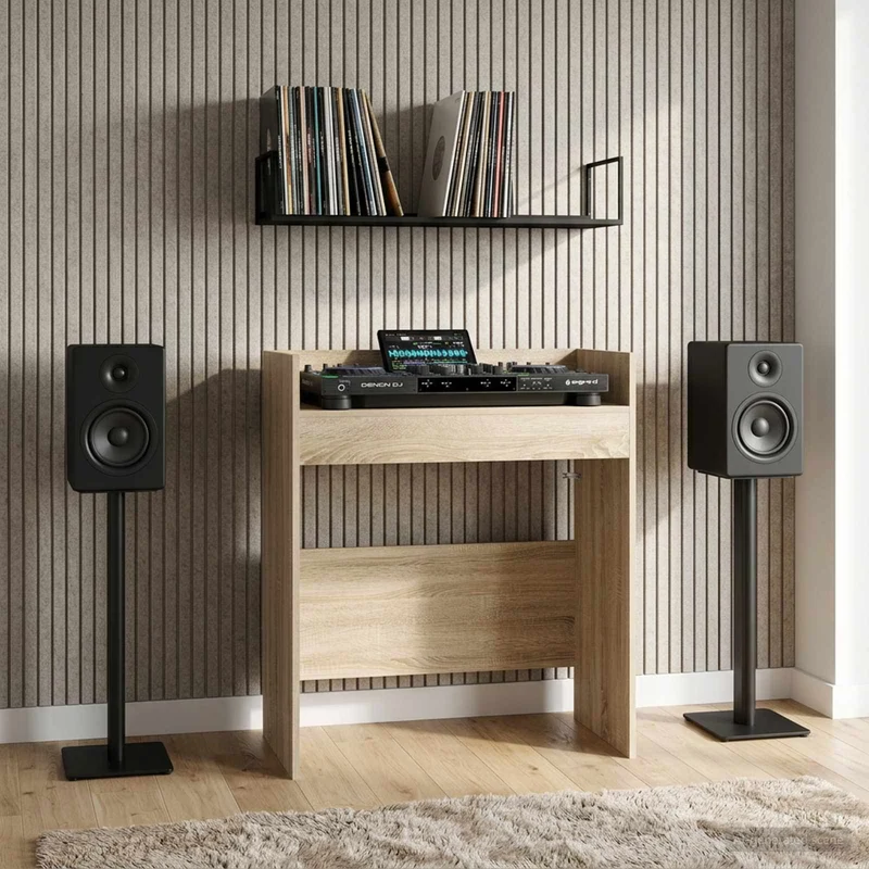 Mesa de DJ Carvalho Sonoma 102 x 45 x 102 cm