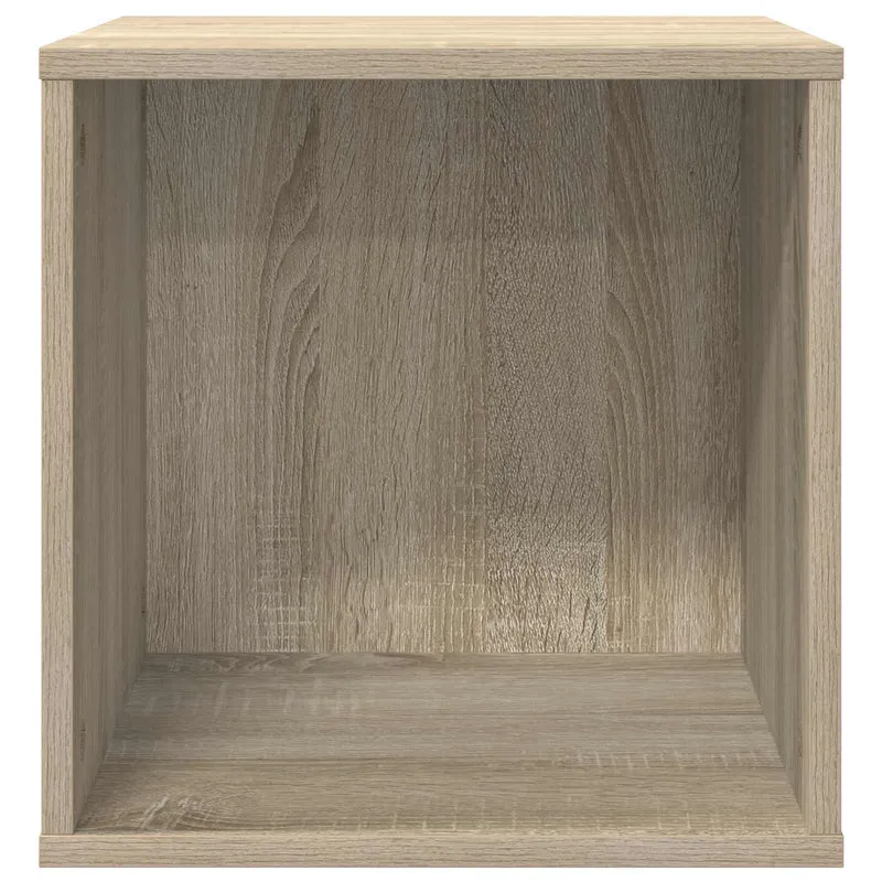 Caixa de Álbum de Vinil Carvalho Sonoma 37 x 36,5 x 38 cm