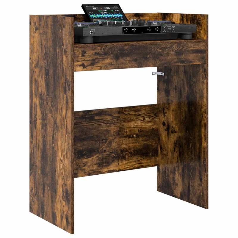 Mesa de DJ Carvalho Fumado 82 x 45 x 102 cm