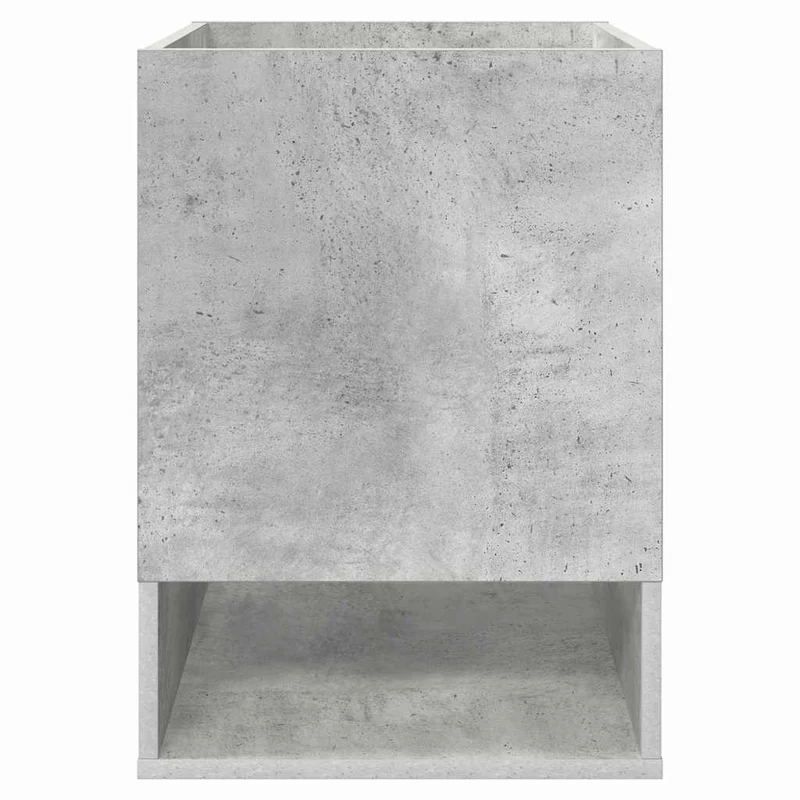 Mesa de apoio 2 unid. Cinzento 40 x 40 x 56 cm