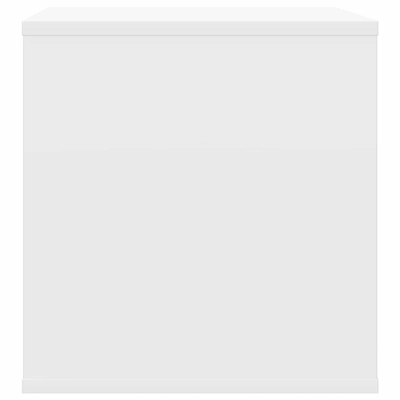 Caixa de Álbum de Vinil 2 unid. Branco 37 x 36,5 x 38 cm