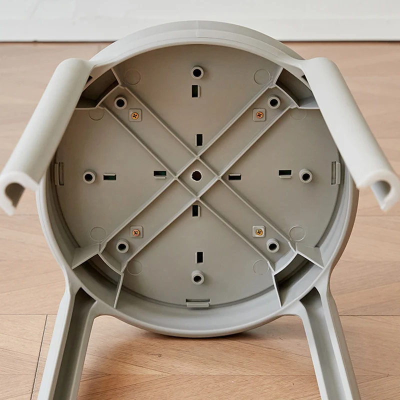 Modern Minimalist PP Round Chair For Living Room