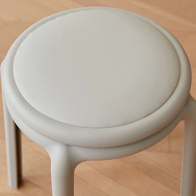 Modern Minimalist PP Round Chair For Living Room