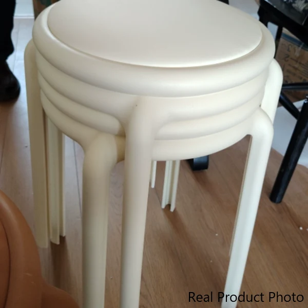 Modern Minimalist PP Round Chair For Living Room