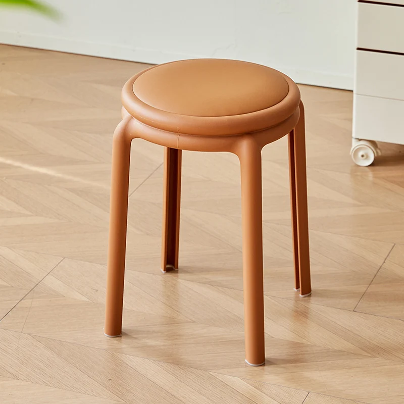 Modern Minimalist PP Round Chair For Living Room