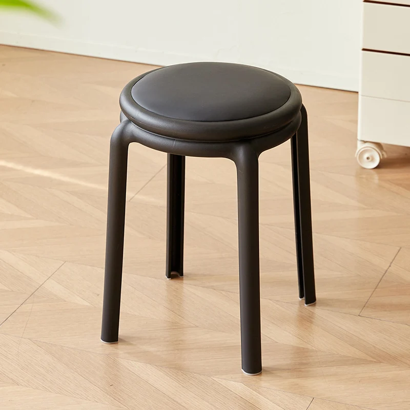Modern Minimalist PP Round Chair For Living Room