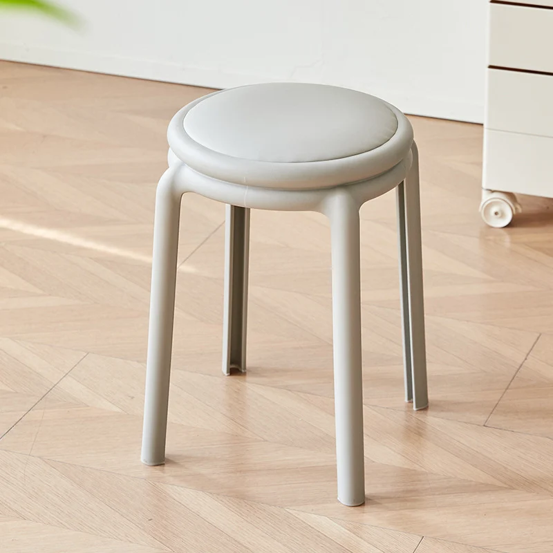 Modern Minimalist PP Round Chair For Living Room
