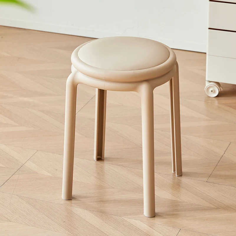 Modern Minimalist PP Round Chair For Living Room