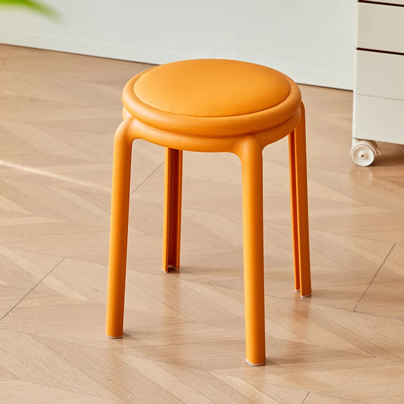 Modern Minimalist PP Round Chair For Living Room