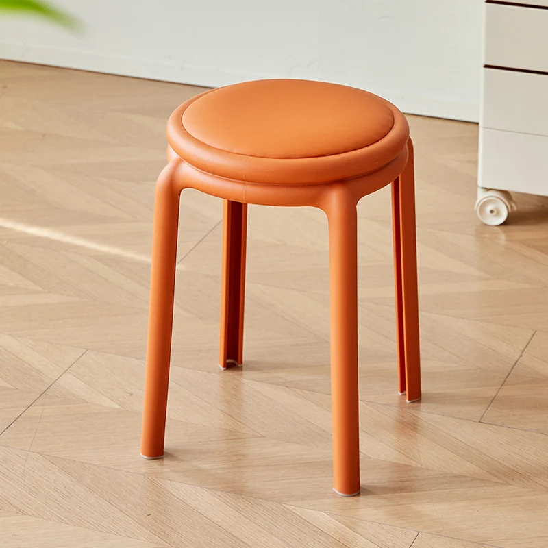 Modern Minimalist PP Round Chair For Living Room