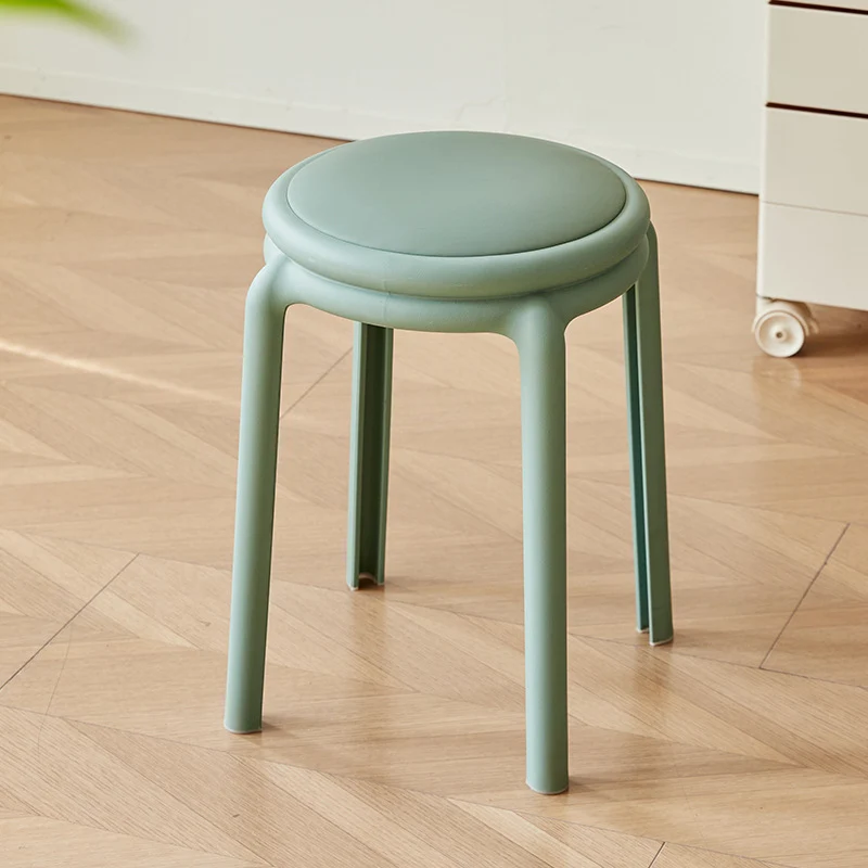 Modern Minimalist PP Round Chair For Living Room