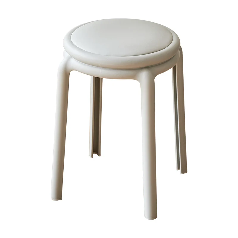 Modern Minimalist PP Round Chair For Living Room