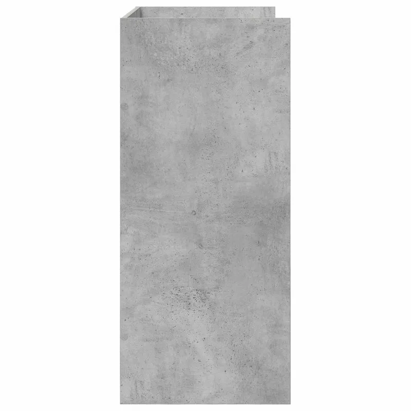 Mesa de DJ Cinzento Cimento 82 x 45 x 102 cm