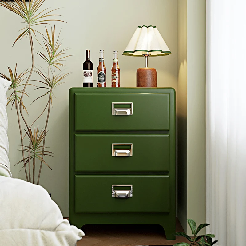 Traditional Japanese Rectangular Medium-Density Fiberboard Pine Solid Wood Storage Cabinet 3-Drawer For Living Room