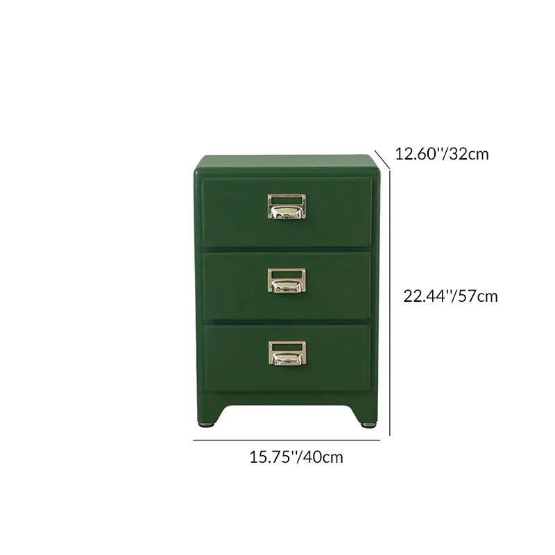 Traditional Japanese Rectangular Medium-Density Fiberboard Pine Solid Wood Storage Cabinet 3-Drawer For Living Room