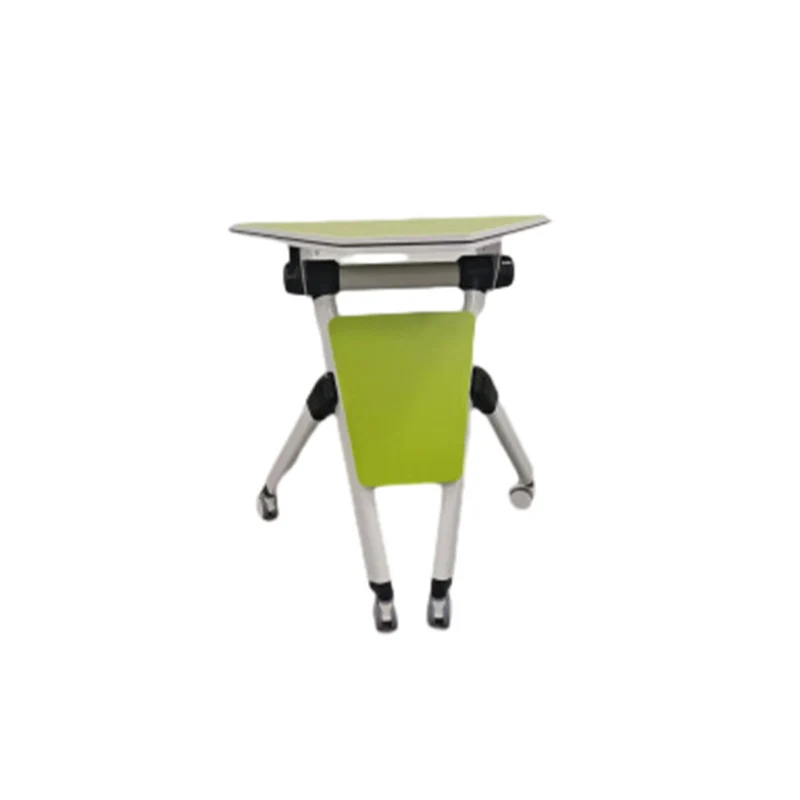 Modern Minimalist Hexagonal High-density Medium-density Fiberboard Iron Desks Foldable For Home Office