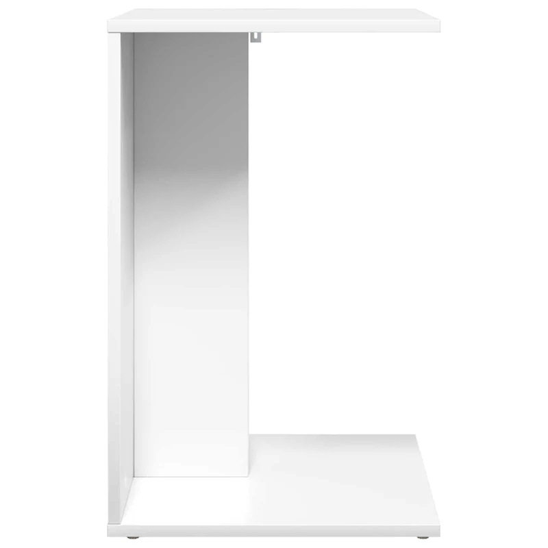Mesa Lateral Branco 45 x 40 x 62,5 cm Derivados de Madeira