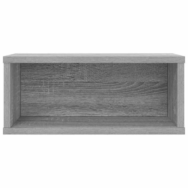 Suporte para CDs Sonoma cinzento 40 x 17 x 17 cm