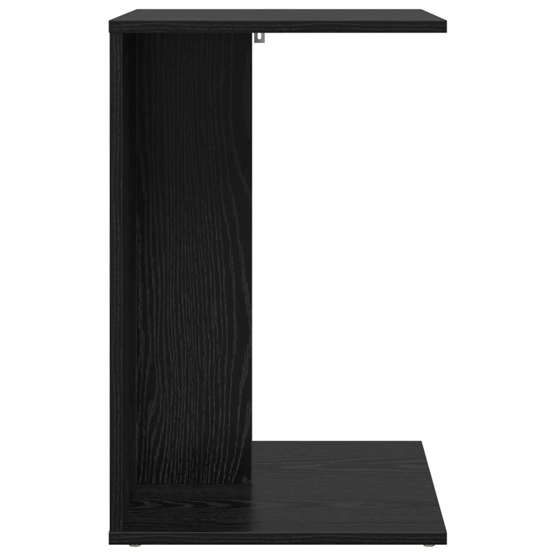 Mesa Lateral Carvalho Preto 45 x 40 x 62,5 cm