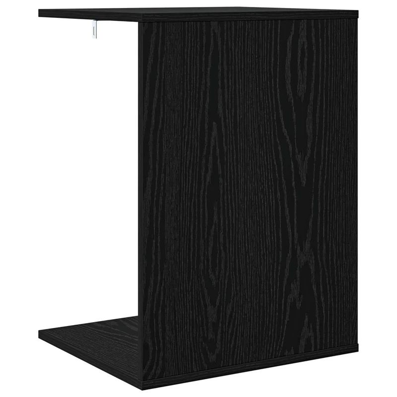 Mesa Lateral Carvalho Preto 45 x 40 x 62,5 cm