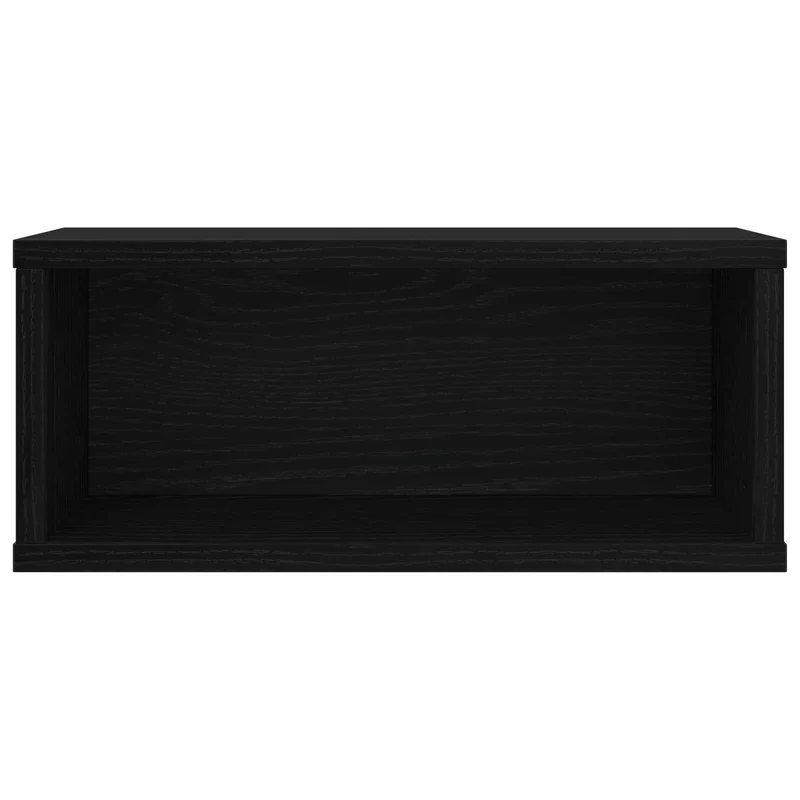 Suporte para CDs Carvalho Preto 40 x 17 x 17 cm