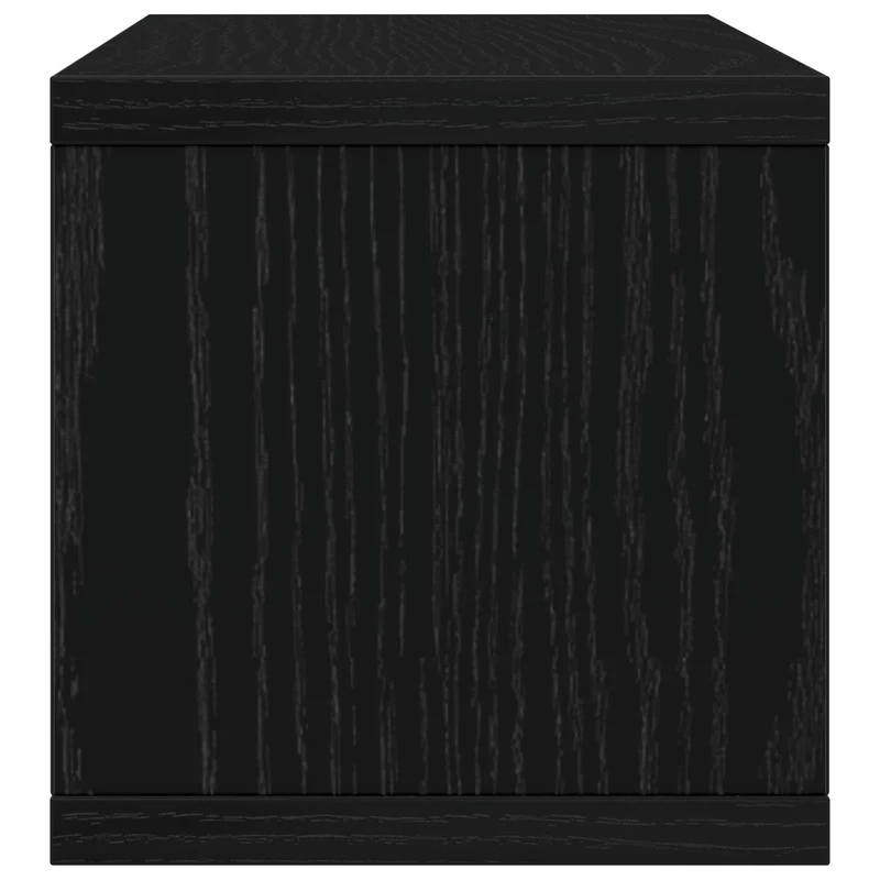 Suporte para CDs Carvalho Preto 40 x 17 x 17 cm