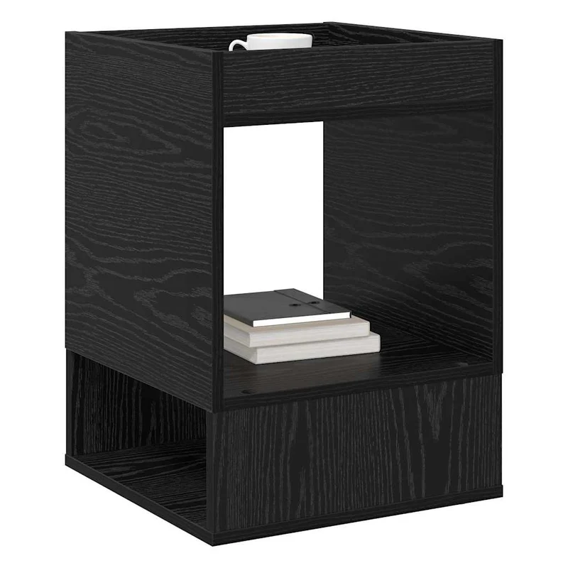 Mesa de apoio Carvalho Preto 40 x 40 x 56 cm