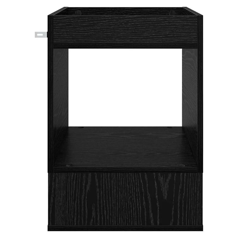 Mesa de apoio Carvalho Preto 40 x 40 x 56 cm