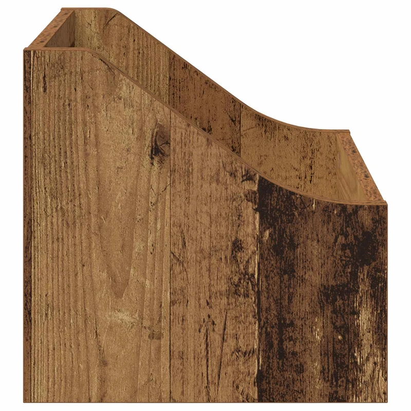 Caixa de Discos LP Madeira antiga 37 x 33 x 32 cm
