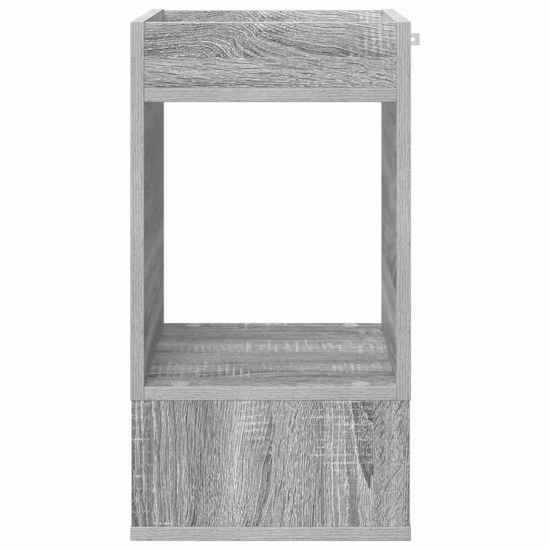 Mesa de apoio Cinzento Sonoma 30 x 30 x 56 cm Derivados de Madeira