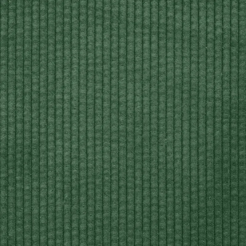 Chaise lounge com almofada tecido corduroy selva verde escuro