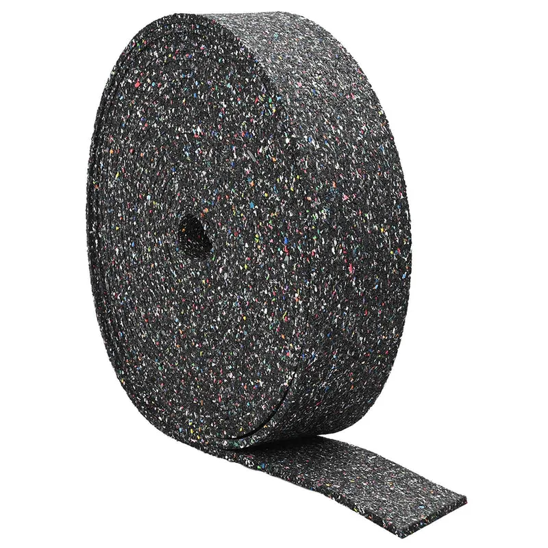 Rolo de Granulado de Borracha Preto 2000 x 12 x 0,8 cm Borracha