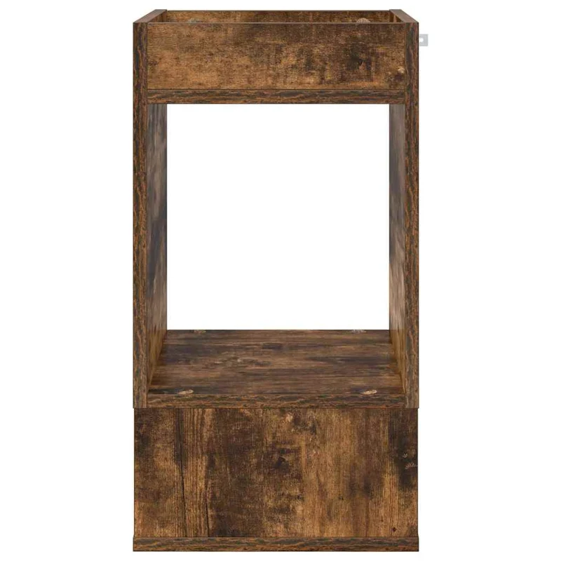 Mesa de apoio Carvalho Defumado 30 x 30 x 56 cm