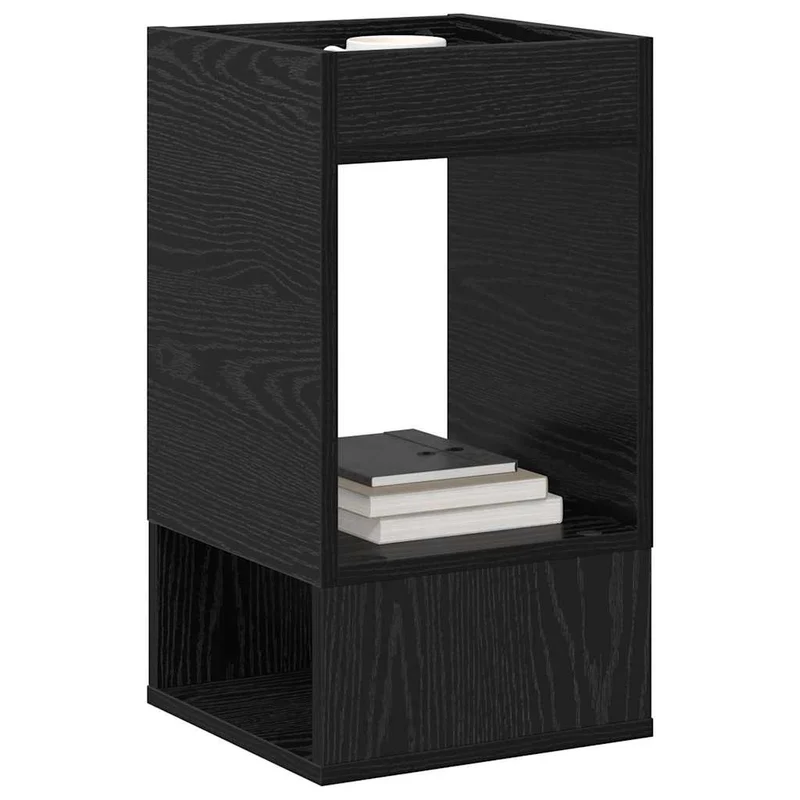 Mesa de apoio Carvalho Preto 30 x 30 x 56 cm