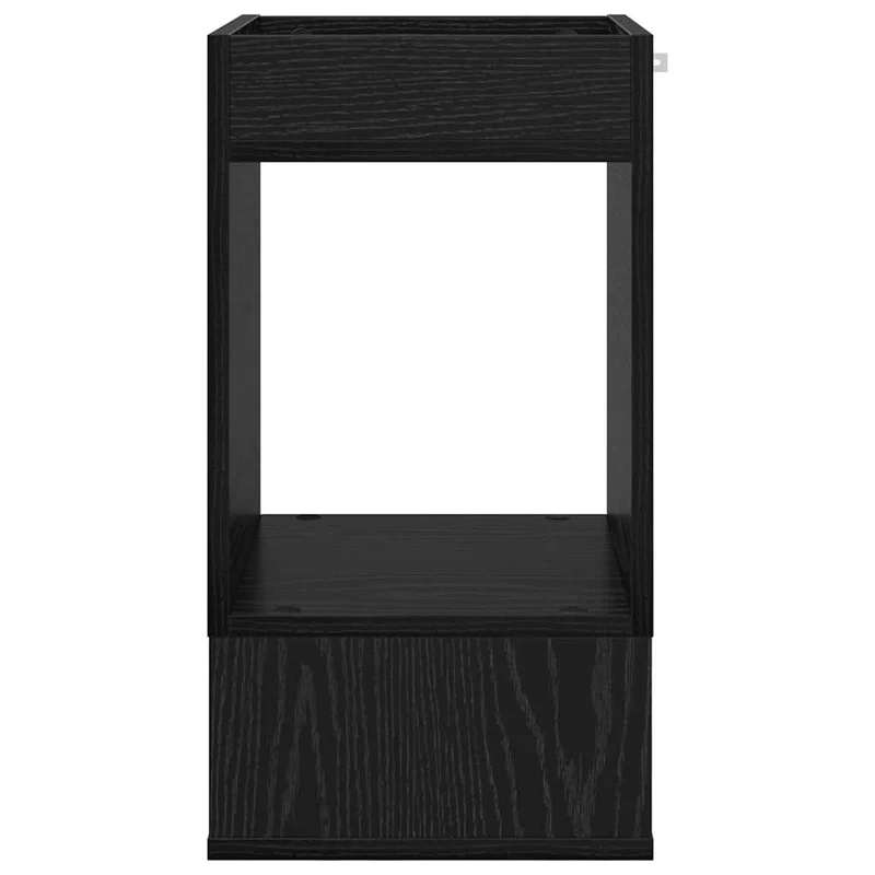 Mesa de apoio Carvalho Preto 30 x 30 x 56 cm
