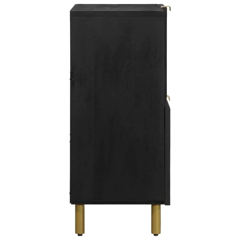 Aparador 80x33x75 cm derivados de madeira preto