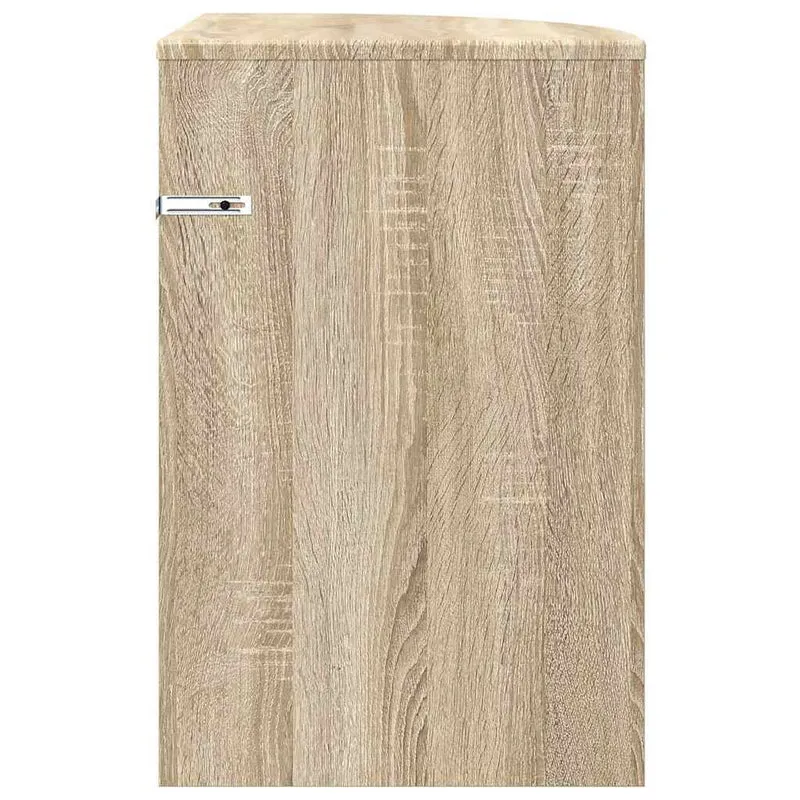 Mesa de apoio Carvalho Sonoma 39,7 x 39,7 x 60 cm
