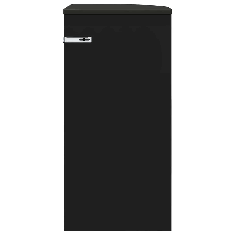Mesa de apoio 29,5 x 29,5 x 60 cm Derivados de Madeira Preto