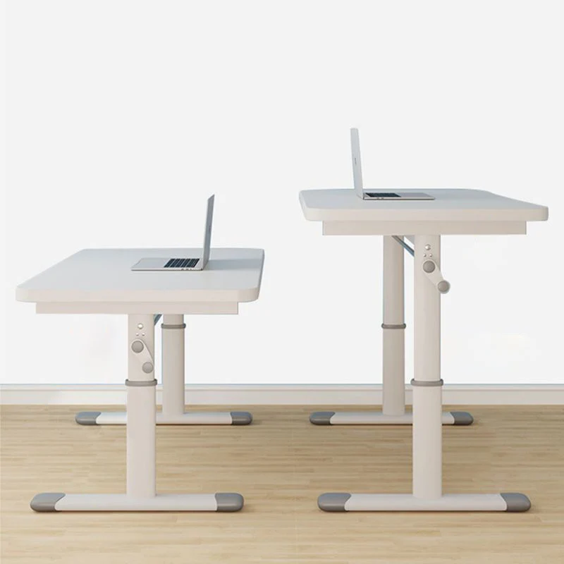 Modern Minimalist Rectangular Carbon Steel MDF Desks For Home Office