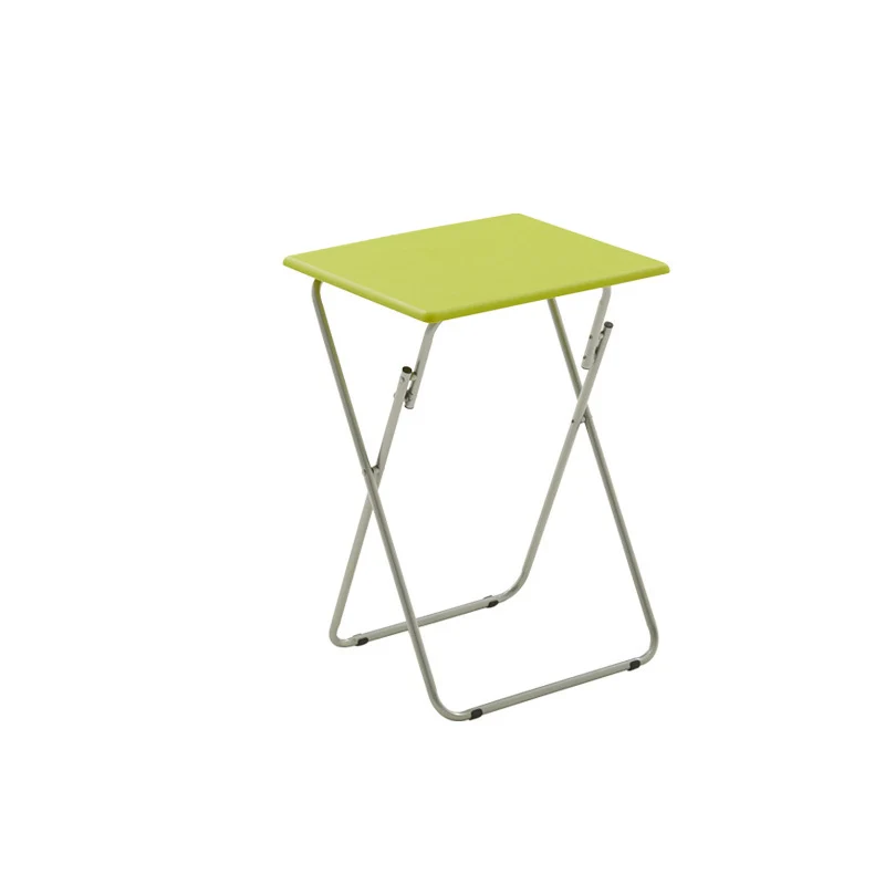 Modern Simplicity MDF Steel Square Foldable Desks 1-Tray For Study