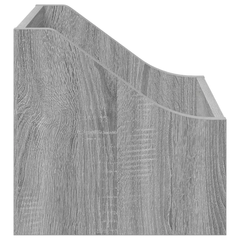 Caixa de Discos LP Sonoma cinzento 37 x 33 x 32 cm
